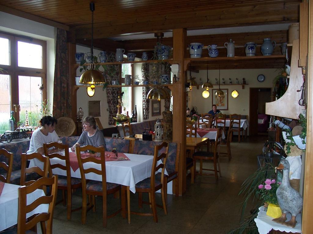 Restaurant - Pension Herrgottstal Creglingen Eksteriør billede