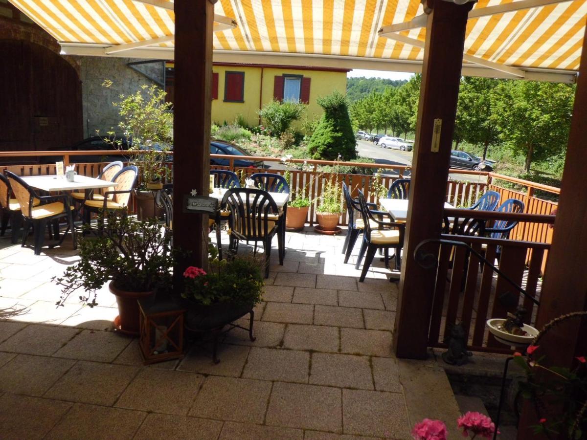 Restaurant - Pension Herrgottstal Creglingen Eksteriør billede